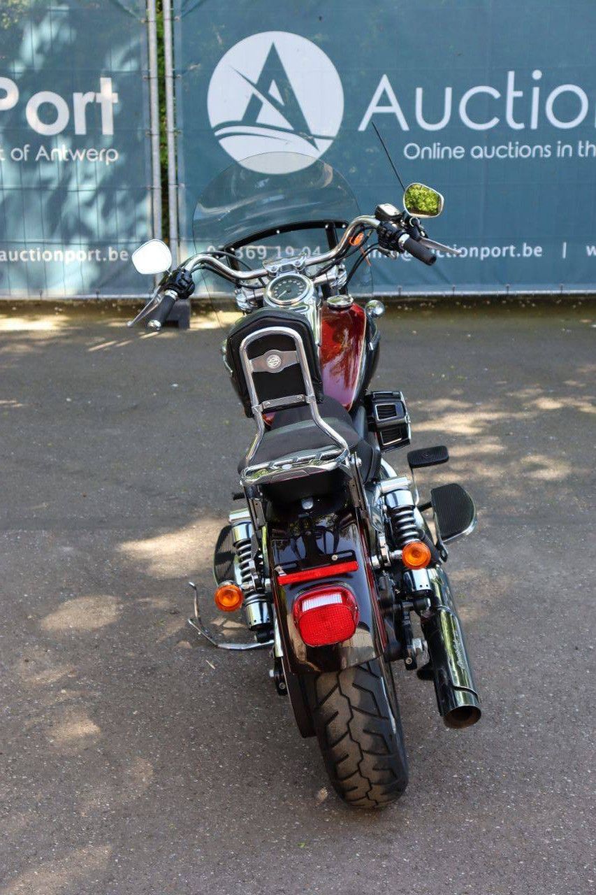 Motorcycle Harley-Davidson Super Glide Custom Petrol 2014