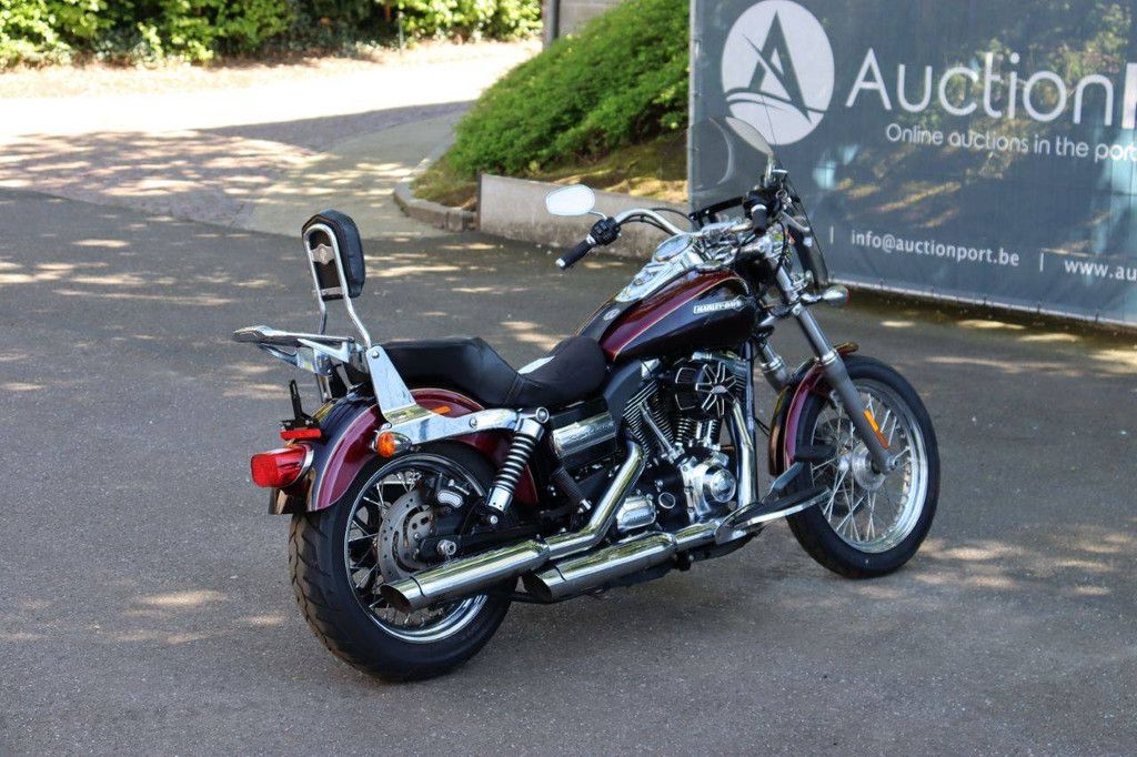 Motorcycle Harley-Davidson Super Glide Custom Petrol 2014