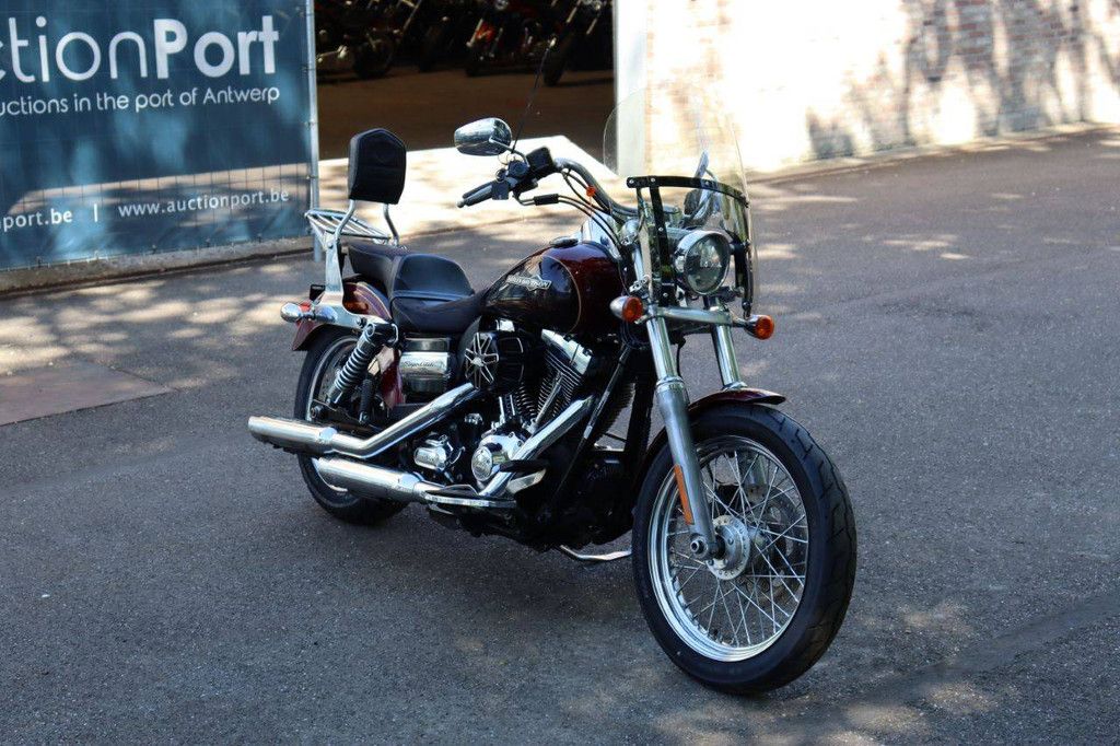Motorcycle Harley-Davidson Super Glide Custom Petrol 2014