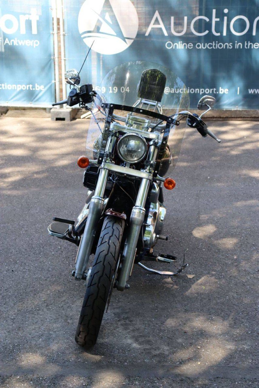 Motorcycle Harley-Davidson Super Glide Custom Petrol 2014