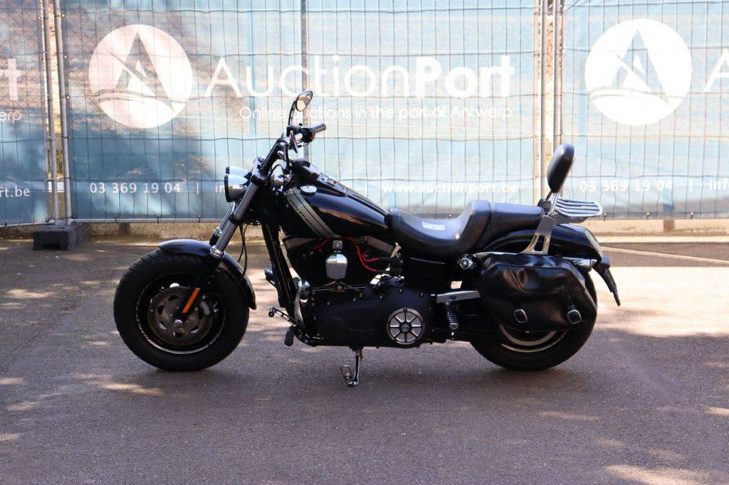 Motorcycle Harley-Davidson Dyna Fat Bob Petrol 2014