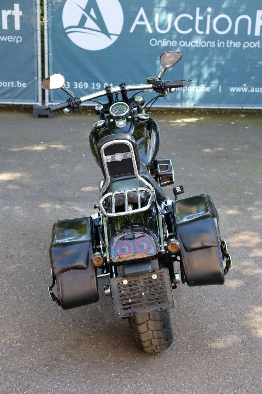 Motorcycle Harley-Davidson Dyna Fat Bob Petrol 2014