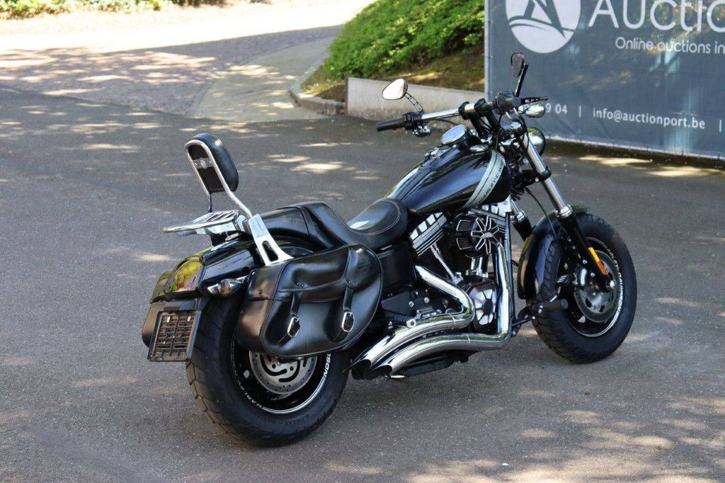 Motorcycle Harley-Davidson Dyna Fat Bob Petrol 2014