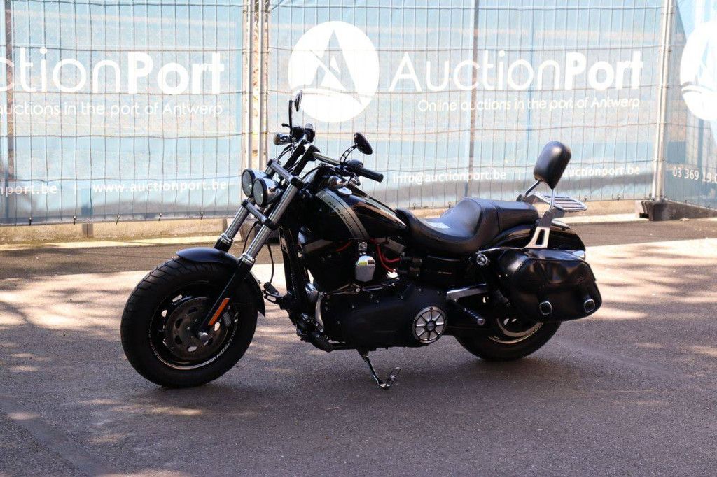 Motorcycle Harley-Davidson Dyna Fat Bob Petrol 2014