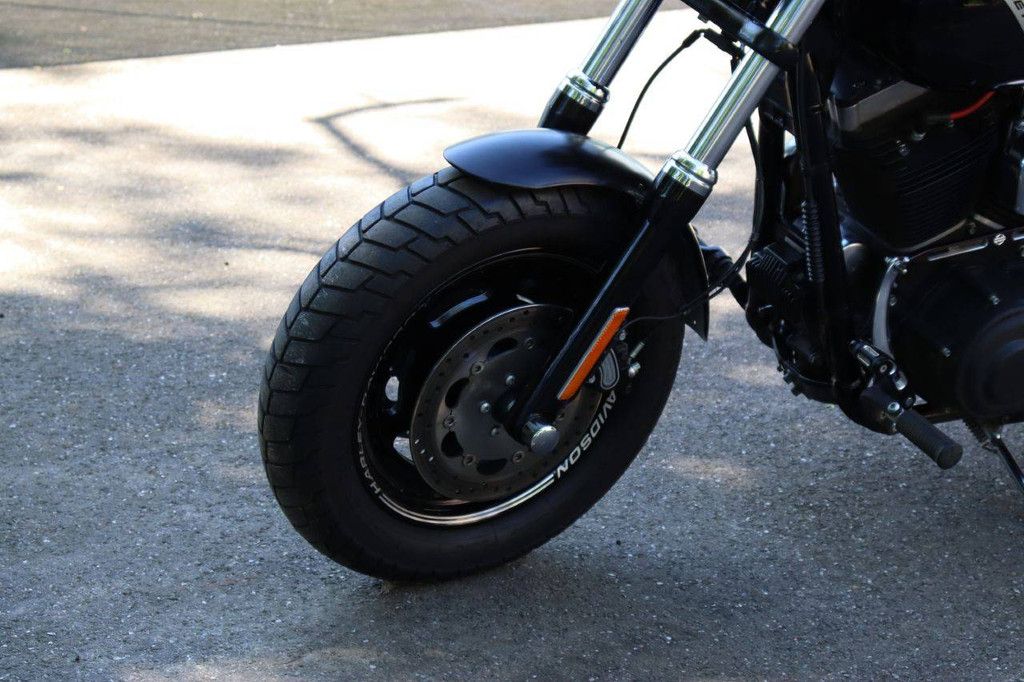 Motorcycle Harley-Davidson Dyna Fat Bob Petrol 2014