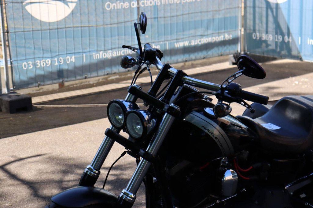 Motorcycle Harley-Davidson Dyna Fat Bob Petrol 2014