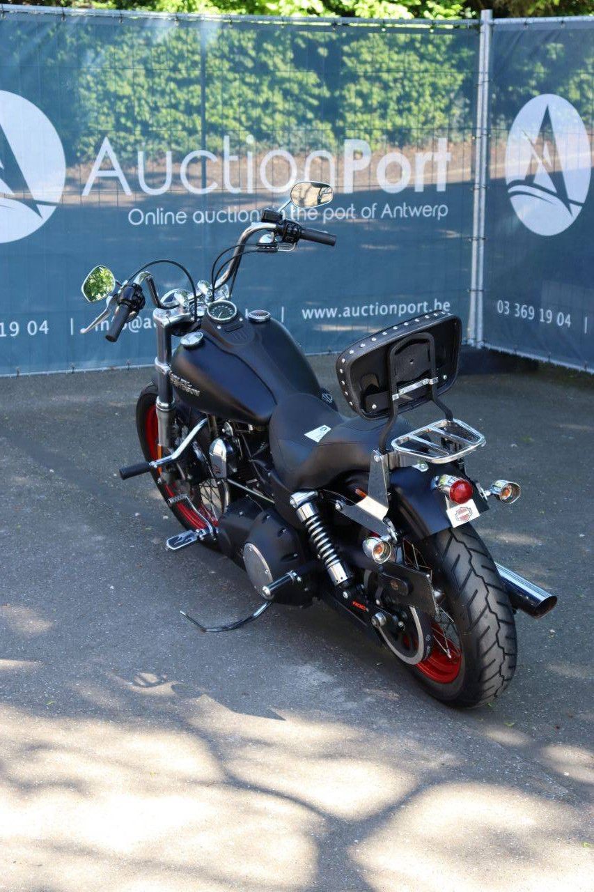 Harley-Davidson Dyna Street Bob Motorcycle Gasoline 2012