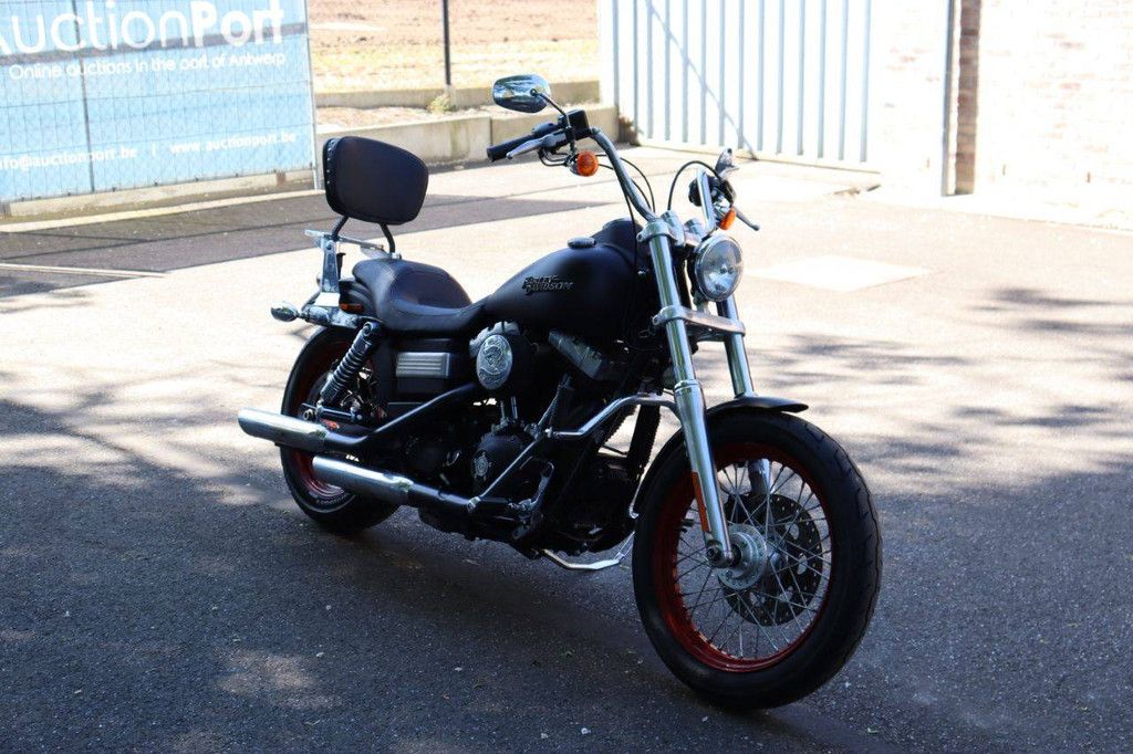 Harley-Davidson Dyna Street Bob Motorcycle Gasoline 2012