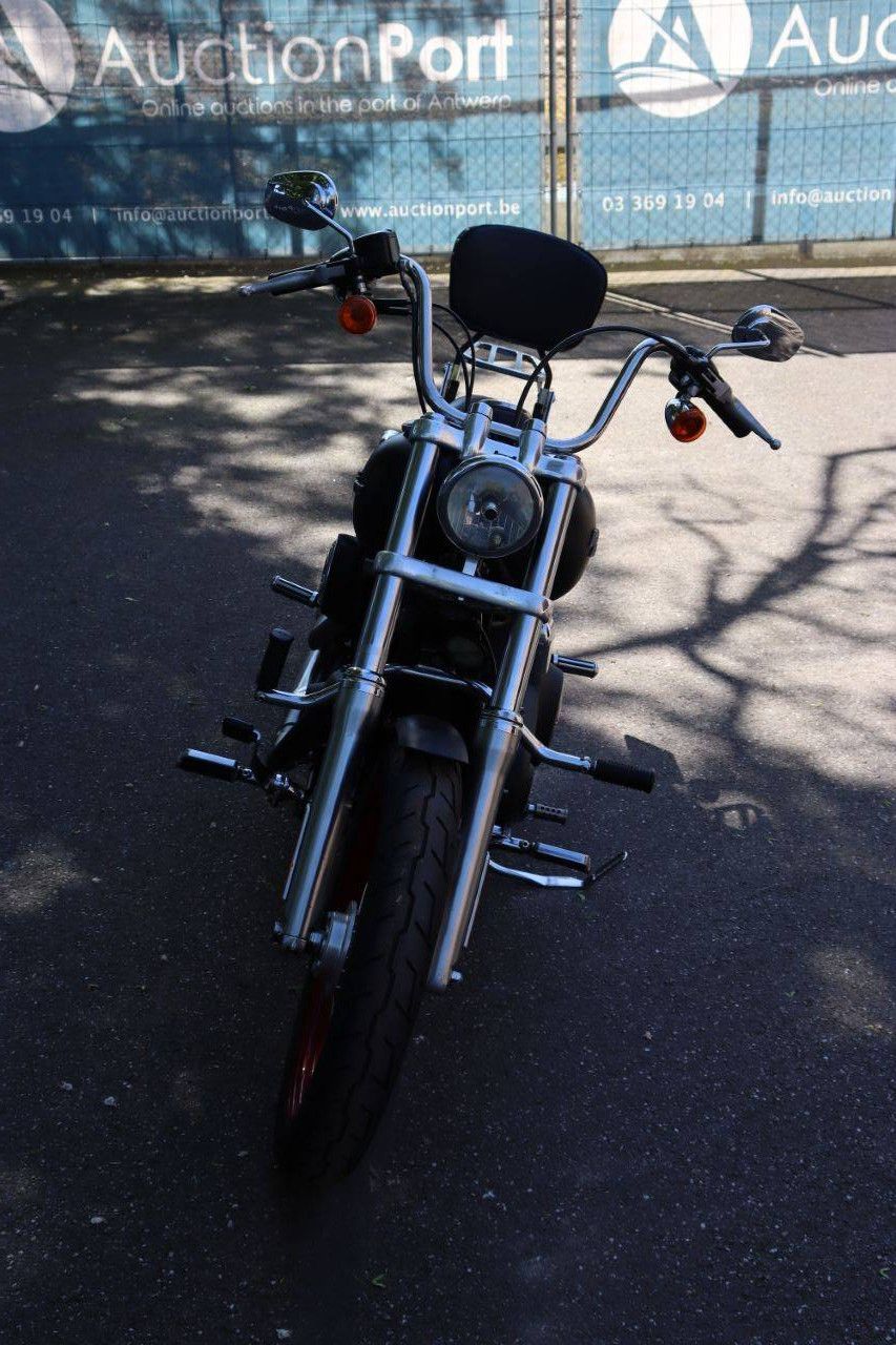 Harley-Davidson Dyna Street Bob Motorcycle Gasoline 2012