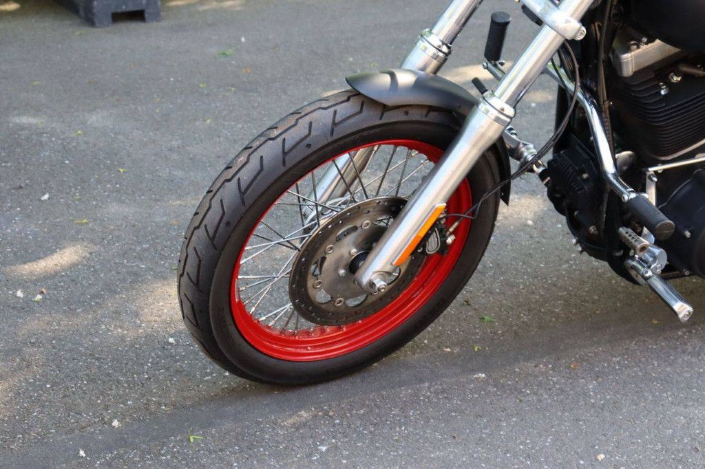 Harley-Davidson Dyna Street Bob Motorcycle Gasoline 2012