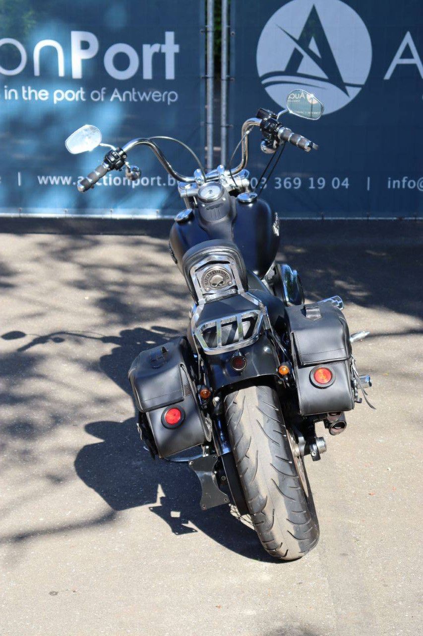 Harley-Davidson Dyna Street Bob Motorcycle Gasoline 2011