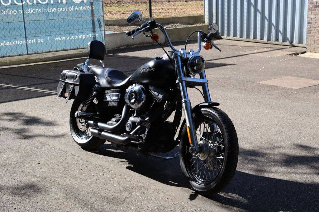 Harley-Davidson Dyna Street Bob Motorcycle Gasoline 2011