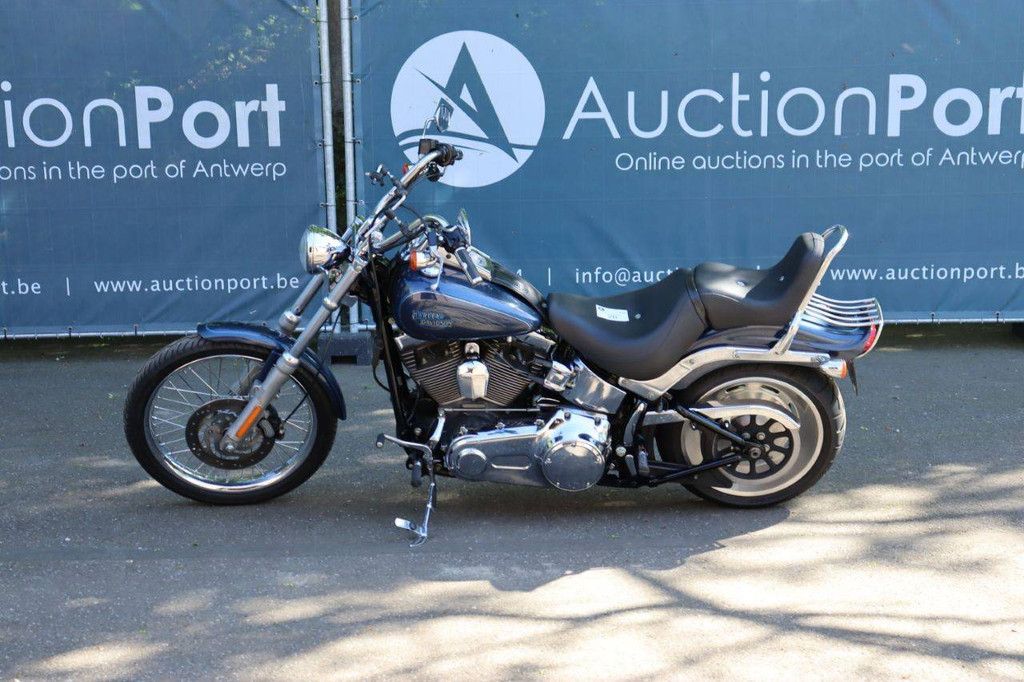 Motorcycle Harley-Davidson Softail Custom Gasoline 2008
