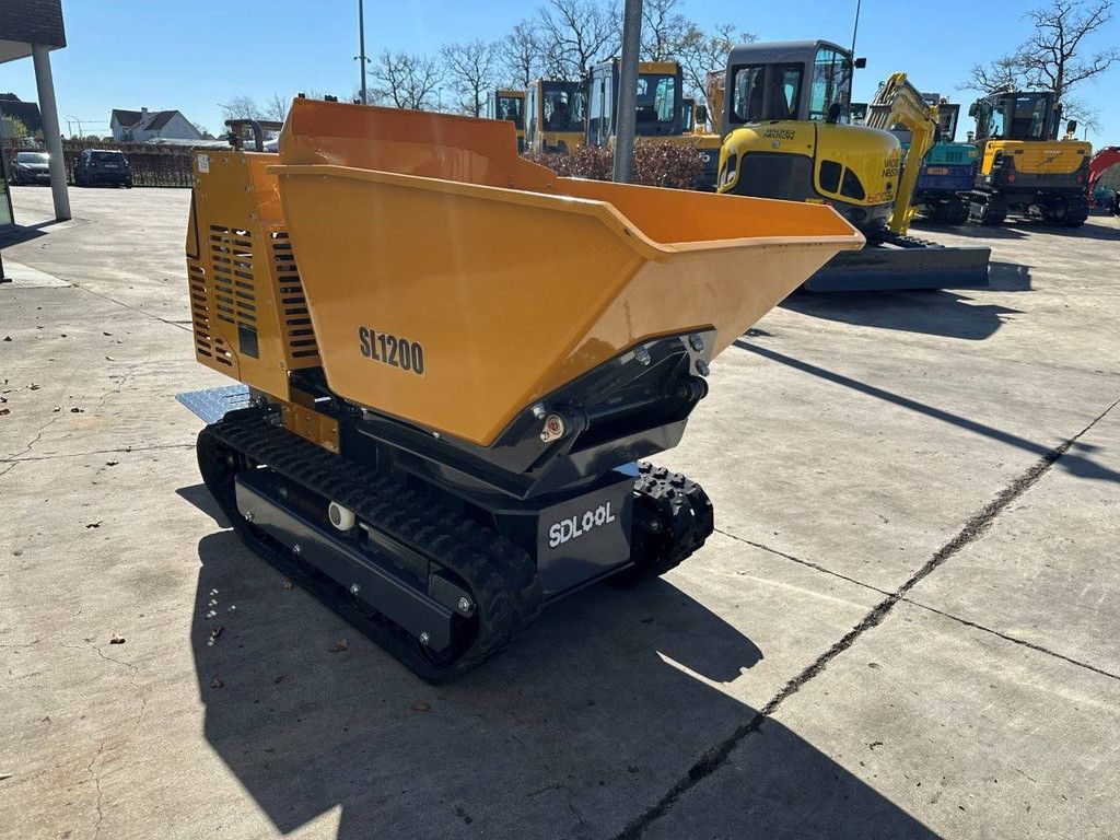 Tracked Dumper Hydraulic Rotating Tipping Bucket SDLOOL SL1200 Petrol 2026