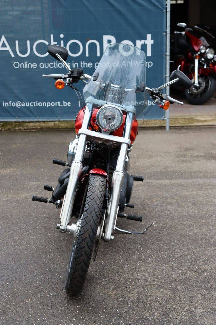 Motorcycle Harley Davidson Dyna Wide Glide Petrol 2012
