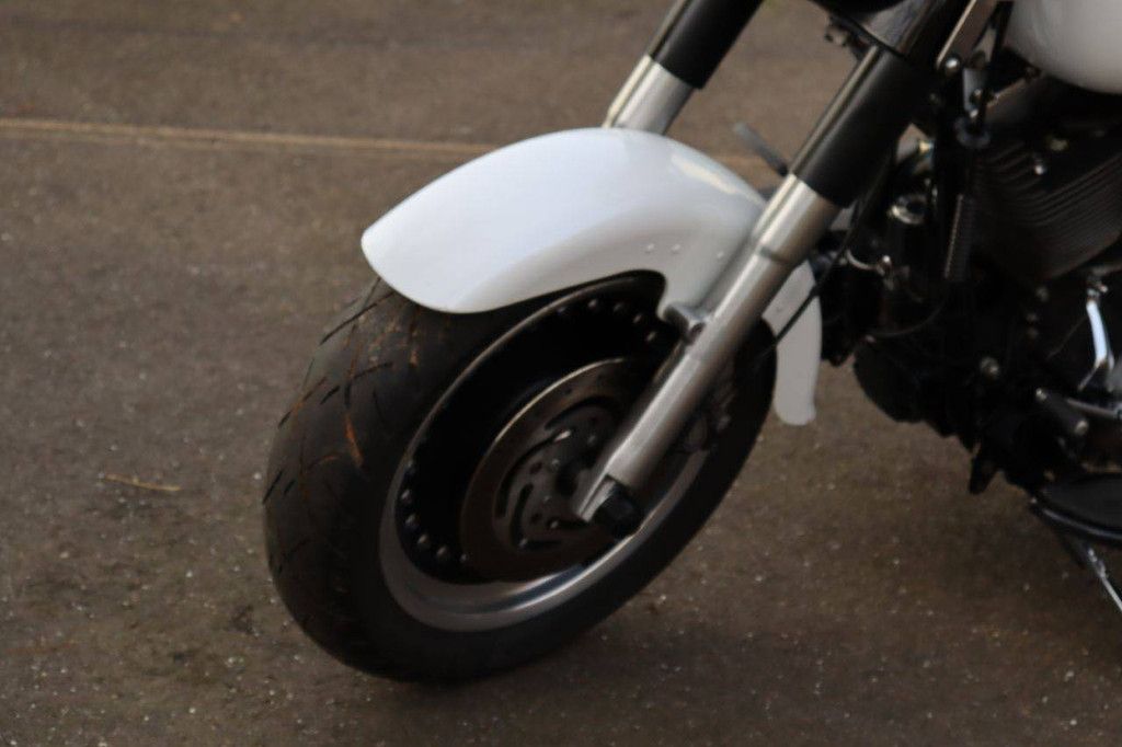 Harley-Davidson Fatboy LO Petrol Motorcycle 2010 (Margin)