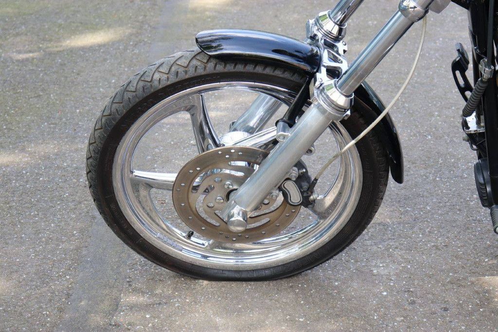 Motorcycle Harley-Davidson Night Train Softrail Petrol 2008