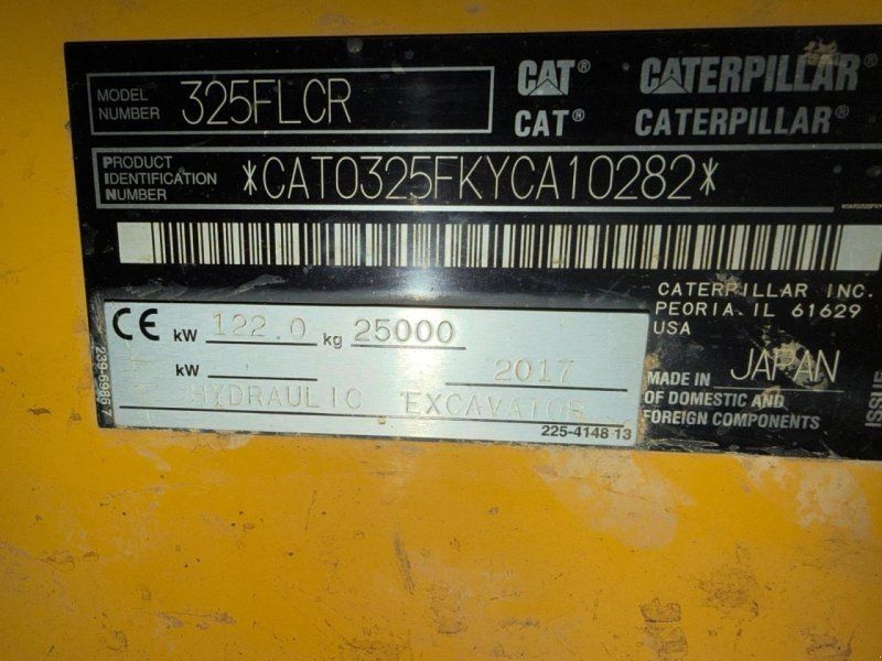 Cat 325F LCR