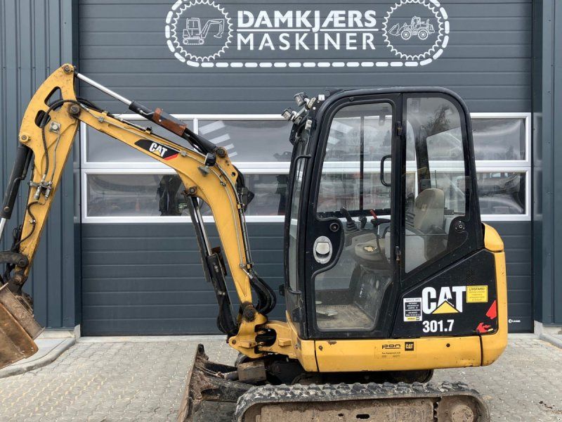 Cat 301.7  301.7D. powertilt 2x propotionalstyring