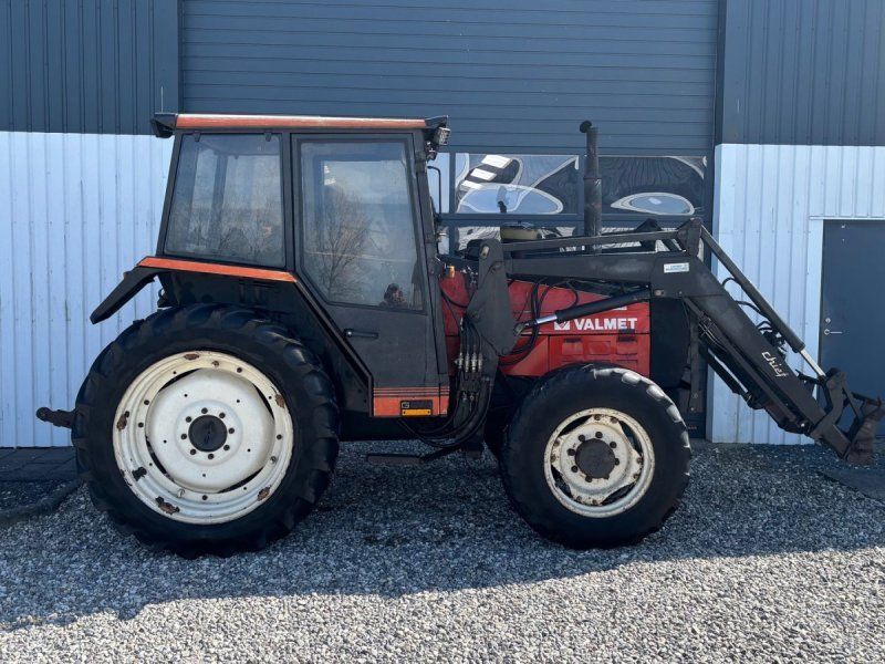 Valmet 505 GLTX med frontlæsser