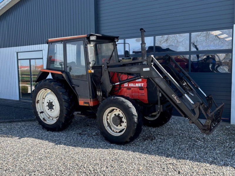 Valmet 505 GLTX med frontlæsser