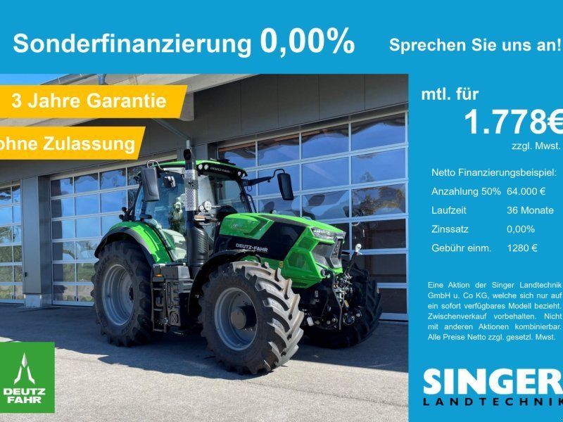 Deutz-Fahr 6160 TTV Agrosky I-Monitor LED ISOBUS