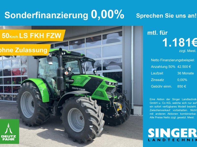 Deutz-Fahr 6125 C Powershift 50Km/h LS DL FKH FZW