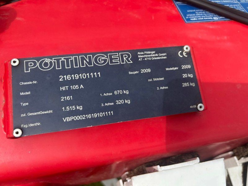 Pöttinger Hit 105 A