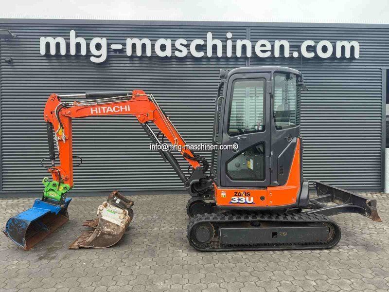 Hitachi ZX33U-5 nur 1453 h, Klima