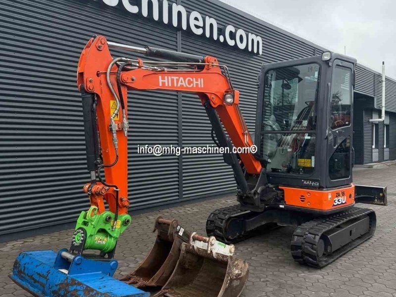 Hitachi ZX33U-5 nur 1453 h, Klima