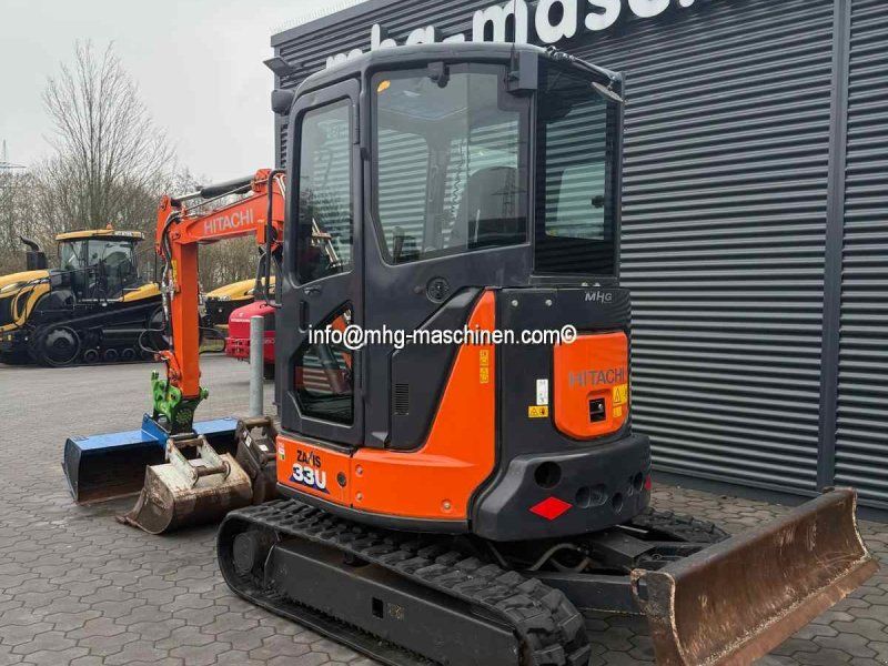 Hitachi ZX33U-5 nur 1453 h, Klima