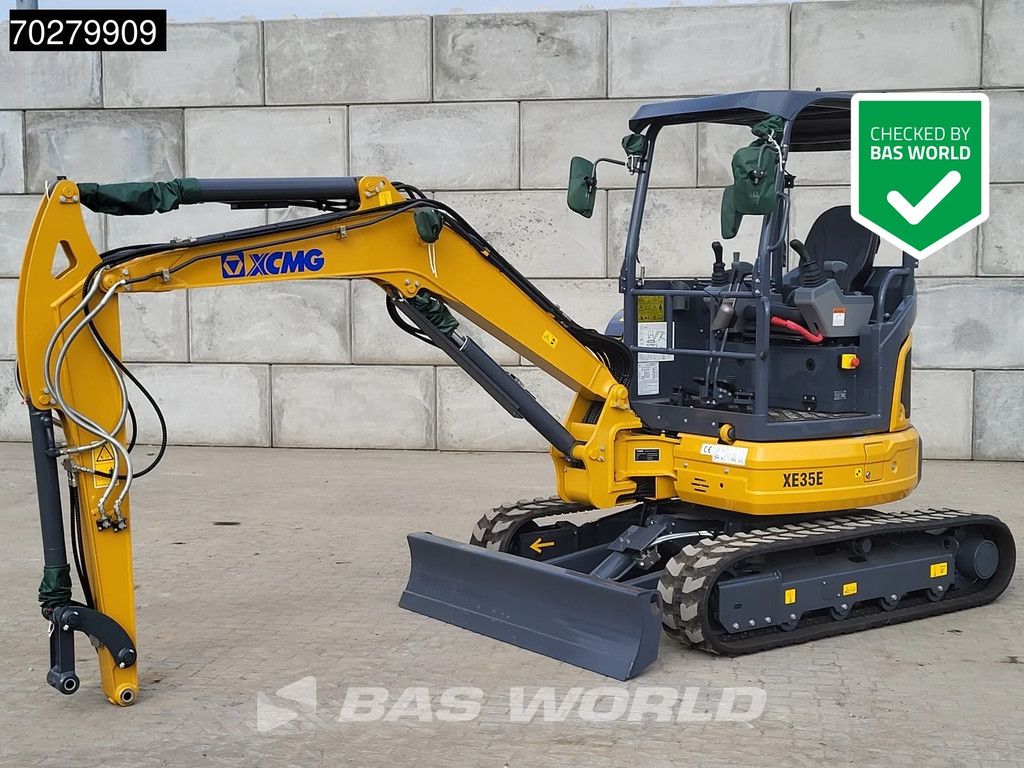 XCMG XE35 E FACTORY WARRANTY - YANMAR ENGINE - CE CERTIFIED