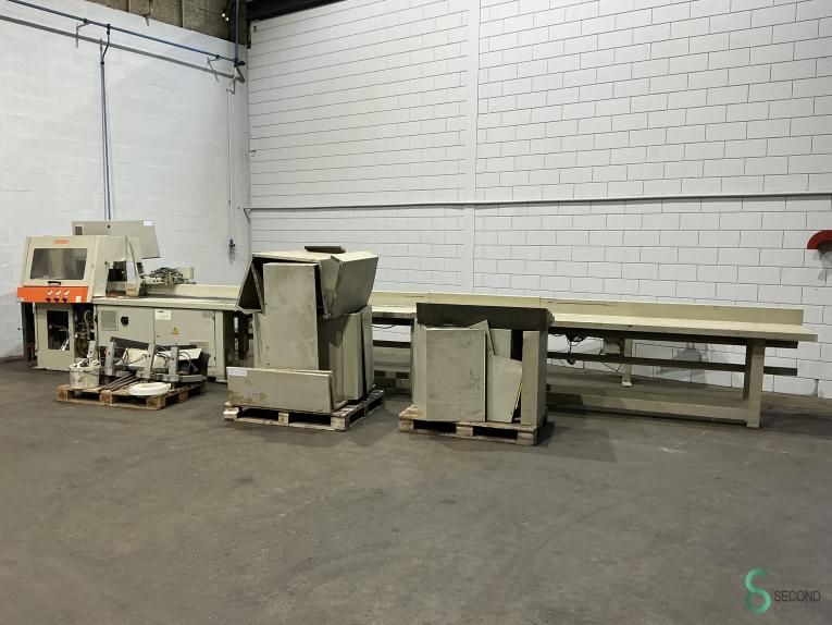 Optimization cross-cut saws Weinig Opticut 104 1996