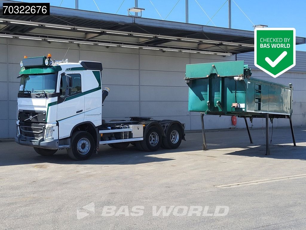 Volvo FH 500 6X4 Tractorhead + tipper Wechselsystem 13m3 Automatic VEB+ Euro 6