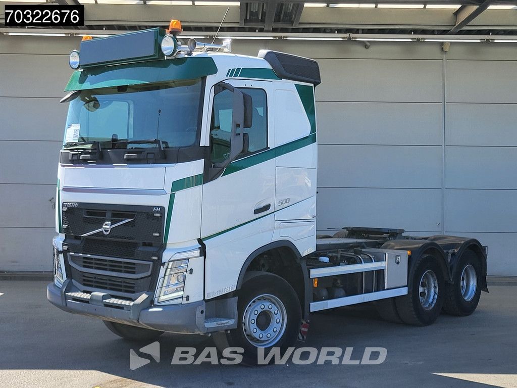 Volvo FH 500 6X4 Tractorhead + tipper Wechselsystem 13m3 Automatic VEB+ Euro 6