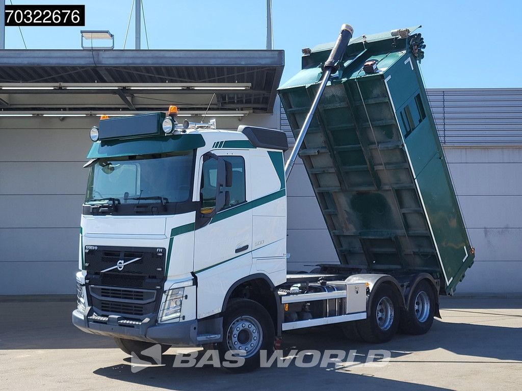 Volvo FH 500 6X4 Tractorhead + tipper Wechselsystem 13m3 Automatic VEB+ Euro 6