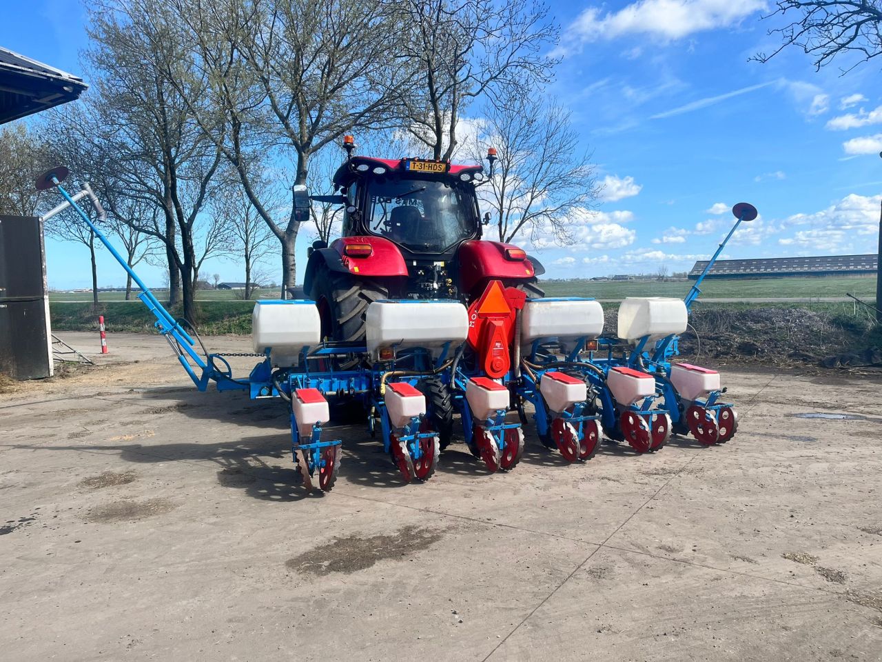 Monosem 6 rijige maiszaaimachine