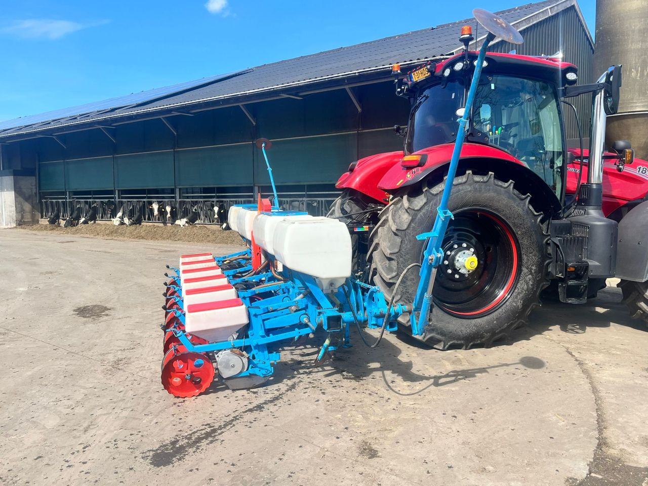 Monosem 6 rijige maiszaaimachine