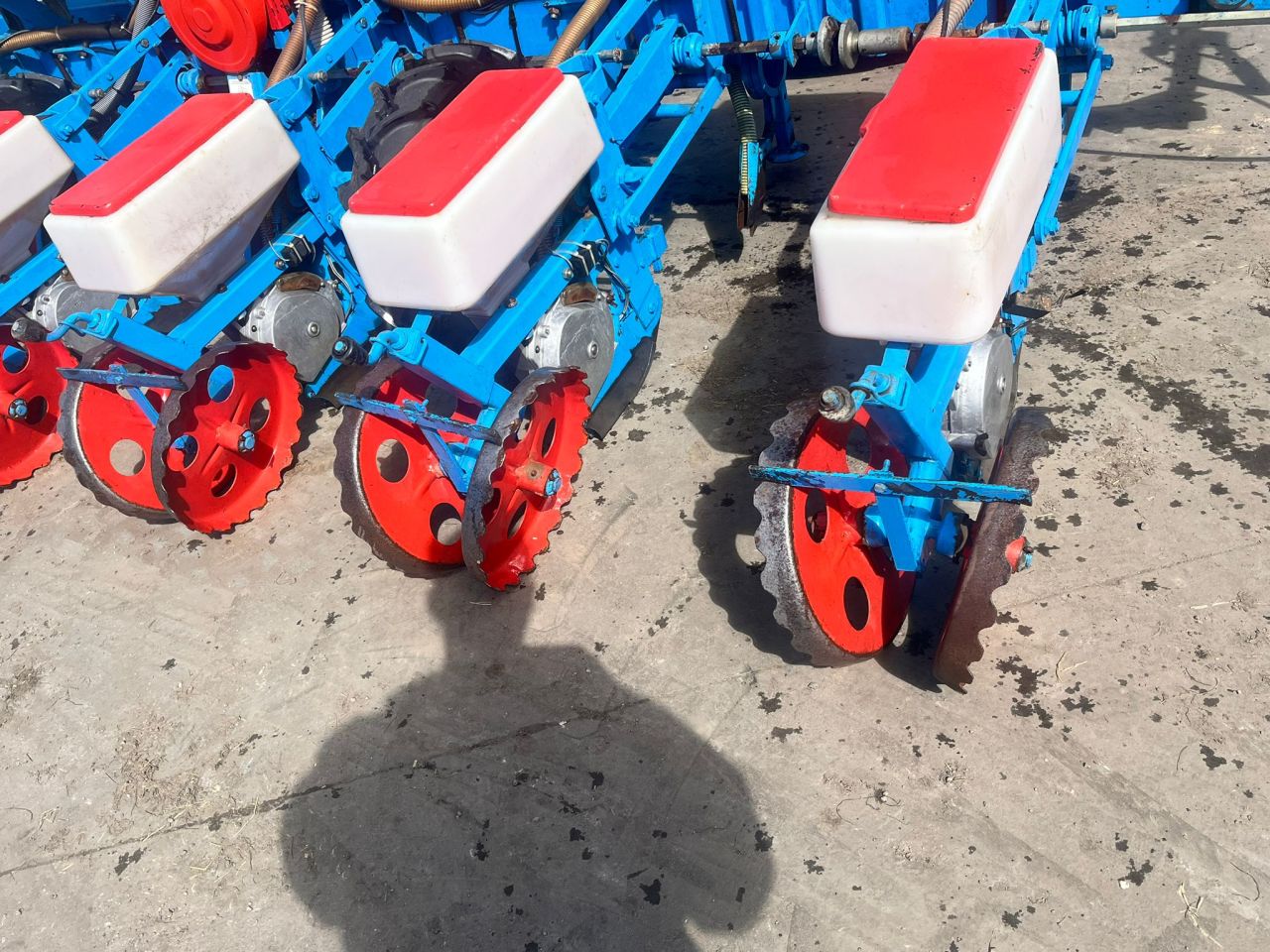 Monosem 6 rijige maiszaaimachine