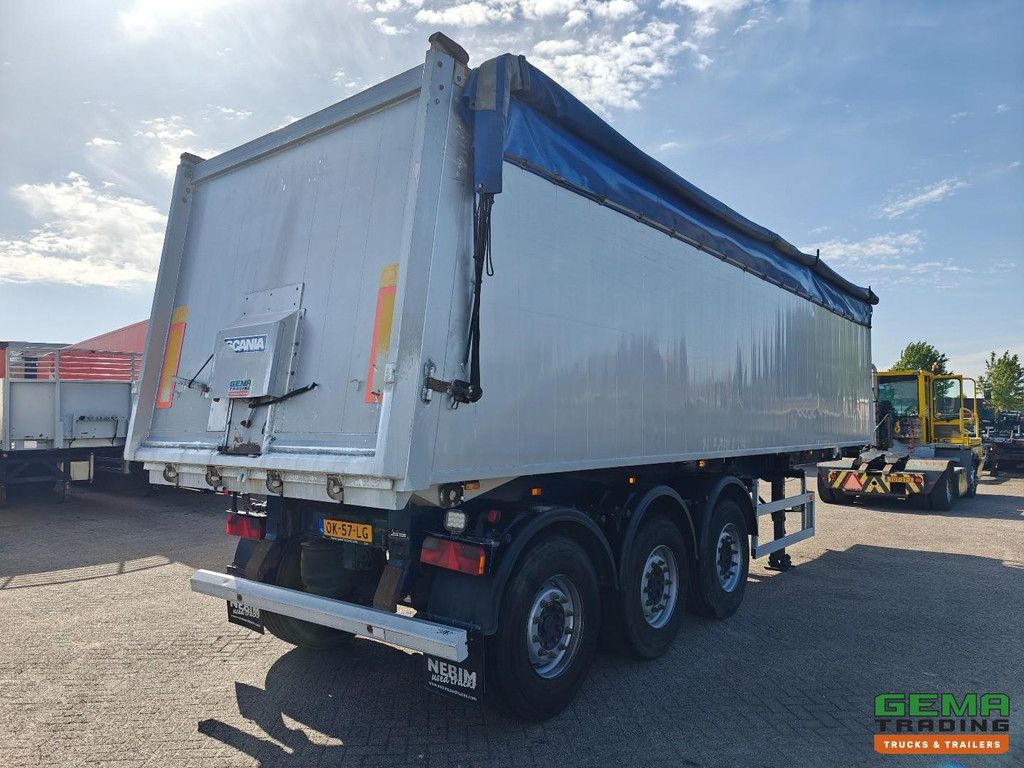 ATM OKA 17/27 Alu Tipper 43m3 - StaalChassis - LiftAs - 3 Assen Mercedes Schijfrem - 6200KG