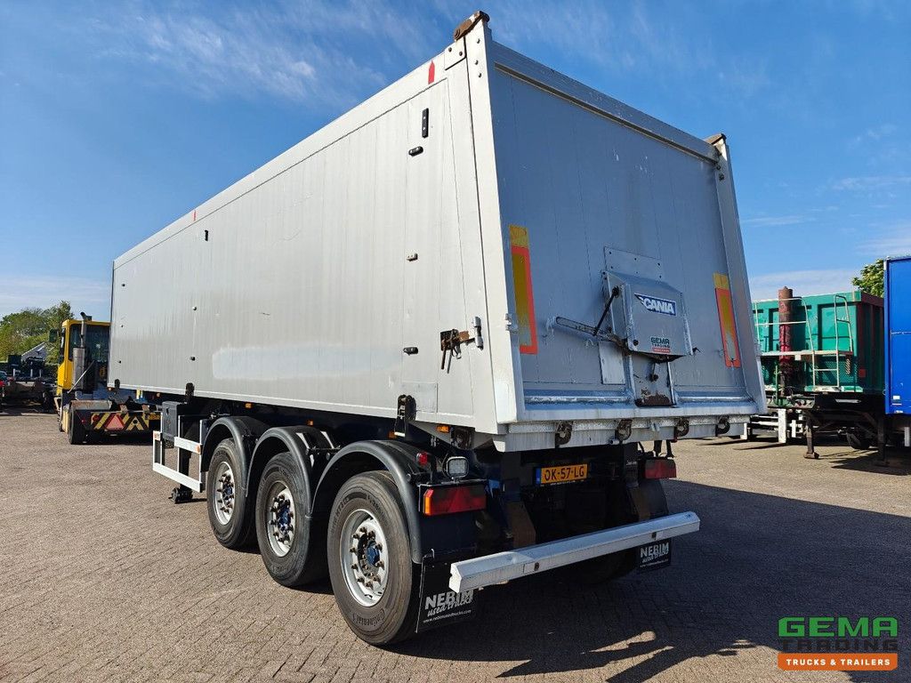 ATM OKA 17/27 Alu Tipper 43m3 - StaalChassis - LiftAs - 3 Assen Mercedes Schijfrem - 6200KG