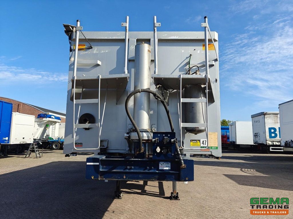 ATM OKA 17/27 Alu Tipper 43m3 - StaalChassis - LiftAs - 3 Assen Mercedes Schijfrem - 6200KG