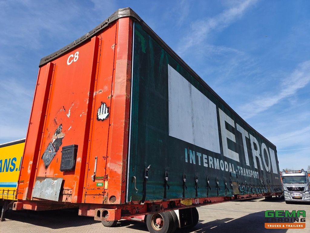 Container Intermodaal 45FT schuifzeilen 10 pieces in stock