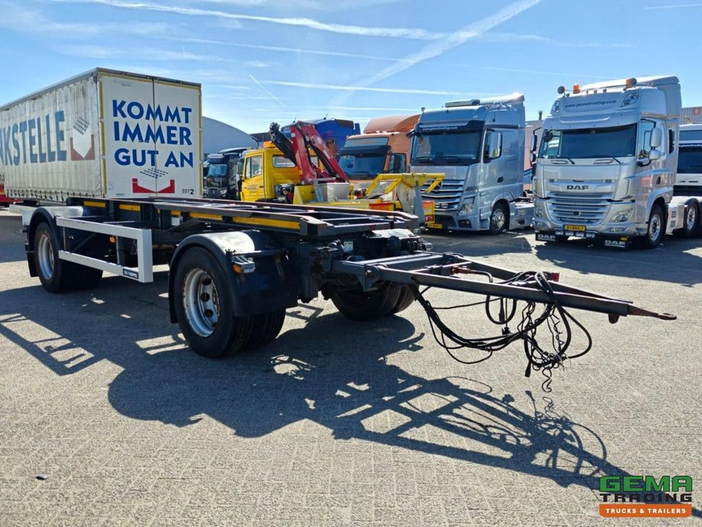 GS AIC-2000 K Tipping Chassis - Track Width 1.30 Meters - Central Lubrication - Drum Brakes - ABS - 2 SAF Axles