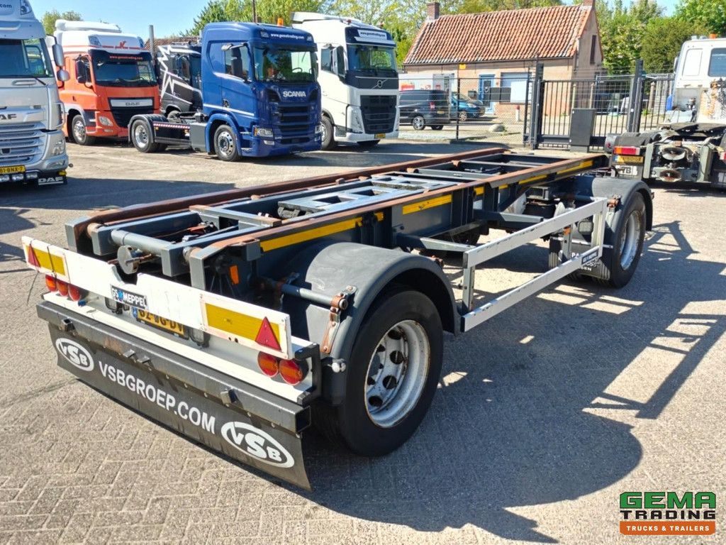 GS AIC-2000 K Tipping Chassis - Track Width 1.30 Meters - Central Lubrication - Drum Brakes - ABS - 2 SAF Axles
