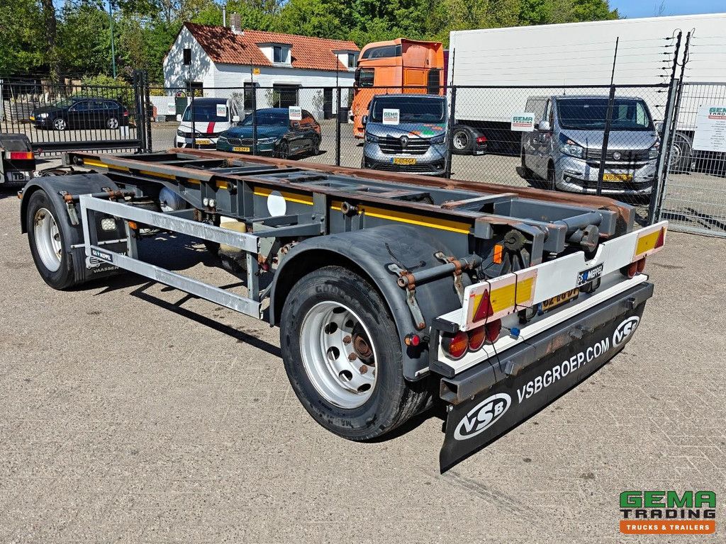 GS AIC-2000 K Tipping Chassis - Track Width 1.30 Meters - Central Lubrication - Drum Brakes - ABS - 2 SAF Axles