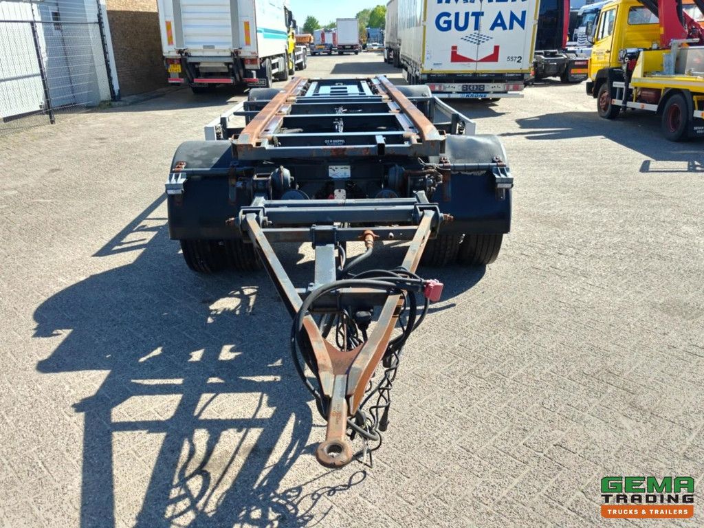 GS AIC-2000 K Tipping Chassis - Track Width 1.30 Meters - Central Lubrication - Drum Brakes - ABS - 2 SAF Axles