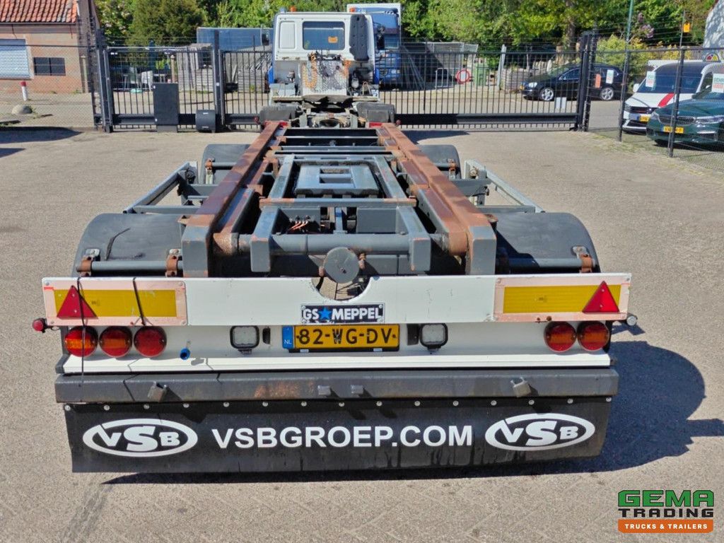 GS AIC-2000 K Tipping Chassis - Track Width 1.30 Meters - Central Lubrication - Drum Brakes - ABS - 2 SAF Axles