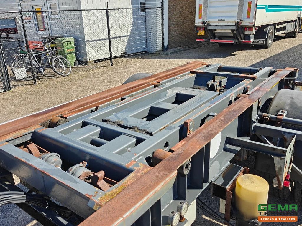 GS AIC-2000 K Tipping Chassis - Track Width 1.30 Meters - Central Lubrication - Drum Brakes - ABS - 2 SAF Axles