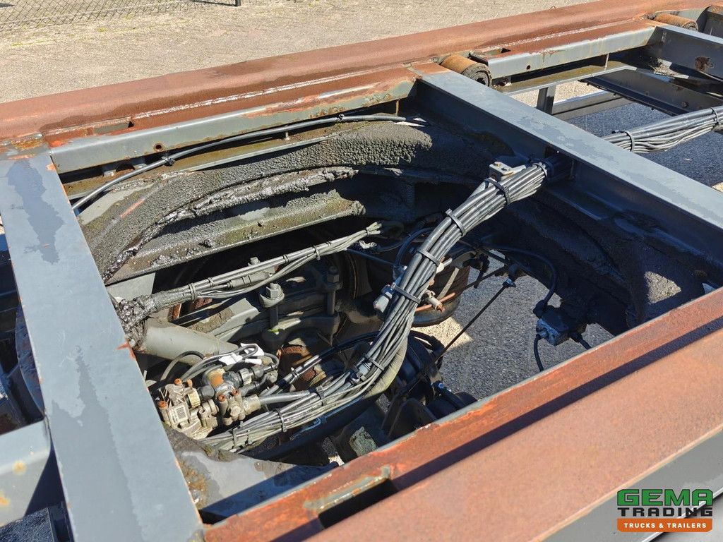 GS AIC-2000 K Tipping Chassis - Track Width 1.30 Meters - Central Lubrication - Drum Brakes - ABS - 2 SAF Axles